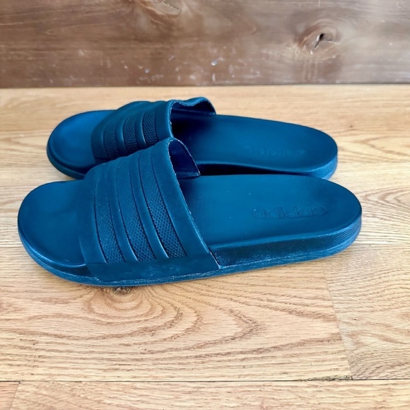 adidas Adilette Cloudfoam Mono Core Black Men's 5, Women's 6 Medium - Picture 4 of 6